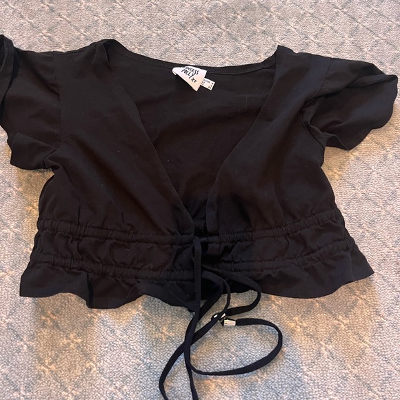 JAMISON REID CROP TOP BLACK - Picture 3 of 3